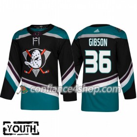 Adidas Maillot de Hockey Anaheim Ducks John Gibson 36 2018-19 Alternate Authentic - Enfant